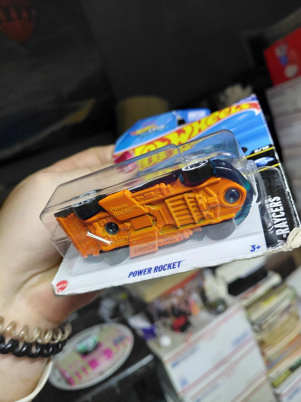 Hot Wheels Power Rocket from the 2025 HW X-Raycers series (8/10, 109/250)